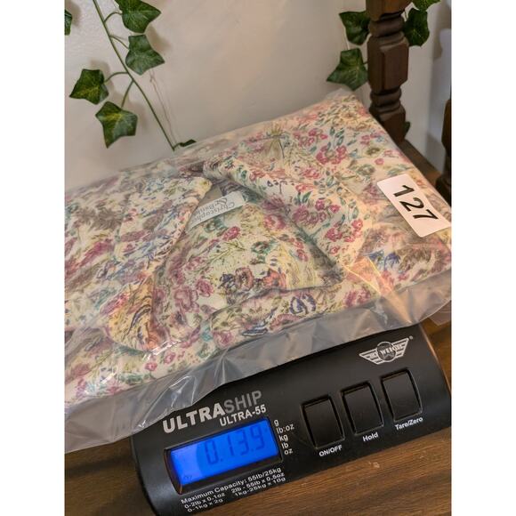 Christopher & Banks Top Women's Sm Floral Shacket Linen Cotton Maximalist Whimsy - Picture 12 of 12